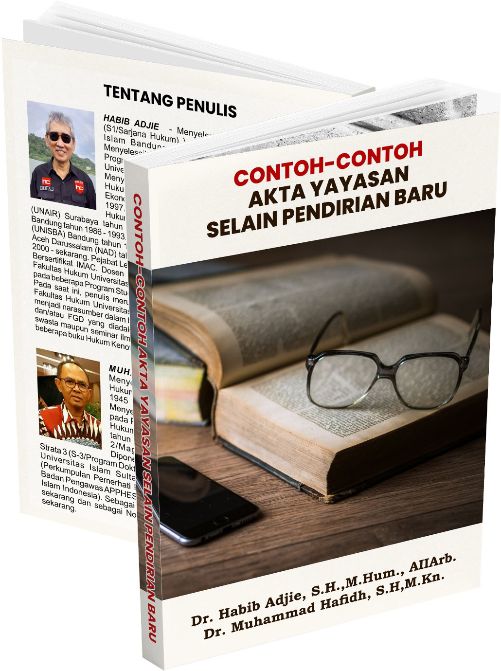 Jual Buku Contoh-Contoh Akta Yayasan Selain Pendirian Baru